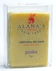 Jasmine solid lotion skin repair bar