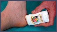 Alana’s Alaskan Lotion Bar is great for cracked heals and feet